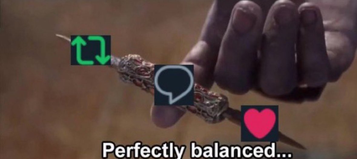 I’m trusting that you all will make this balanced