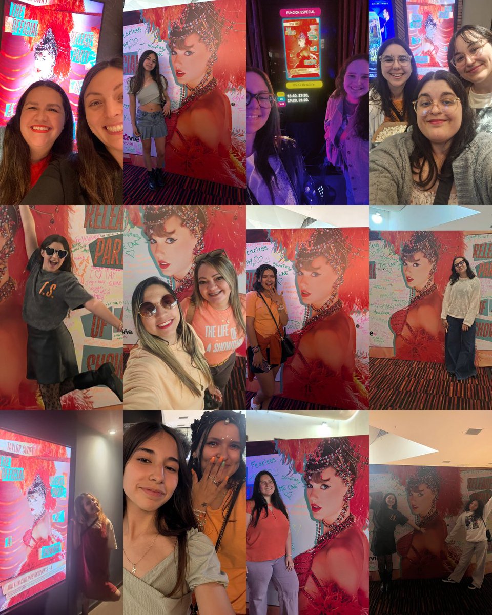 ❤️‍🔥🇺🇾 URUGUAY fue el ÚNICO país en SUDAMÉRICA en poder ver The Official Release Party of a Showgirl el día y en su fin de semana de estreno, y podemos decir que lo disfrutamos a pleno! 🥹

Hace 15 años soñábamos con que algo así fuera posible acá. Hoy, lo vivimos. Gracias ❤️‍🔥