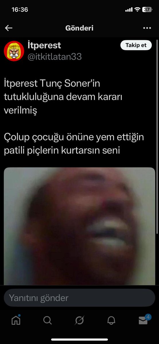Bu kişi gençleri provoke ederek toplumsal nefret üretmektedir. Hukuki süreçler işletilmezse sonuçları ağır olacaktır.
#GökberkAkbulutTutuklansın 📌 <a href="/EmniyetGM/">Türk Polis Teşkilatı</a> @AdaletBakanlik <a href="/TC_icisleri/">T.C. İçişleri Bakanlığı</a>