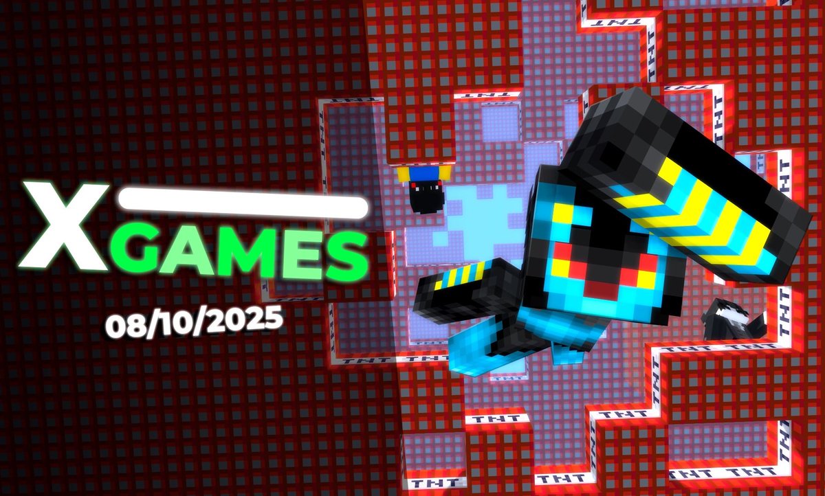 ¡Nos vemos en la siguiente fecha de X Games!

✨Premio de 10$
⭐️Nuevo Host
🟰 Mucha gente nueva :D

Quieres participar? Comenta este twit 🙂‍↔️