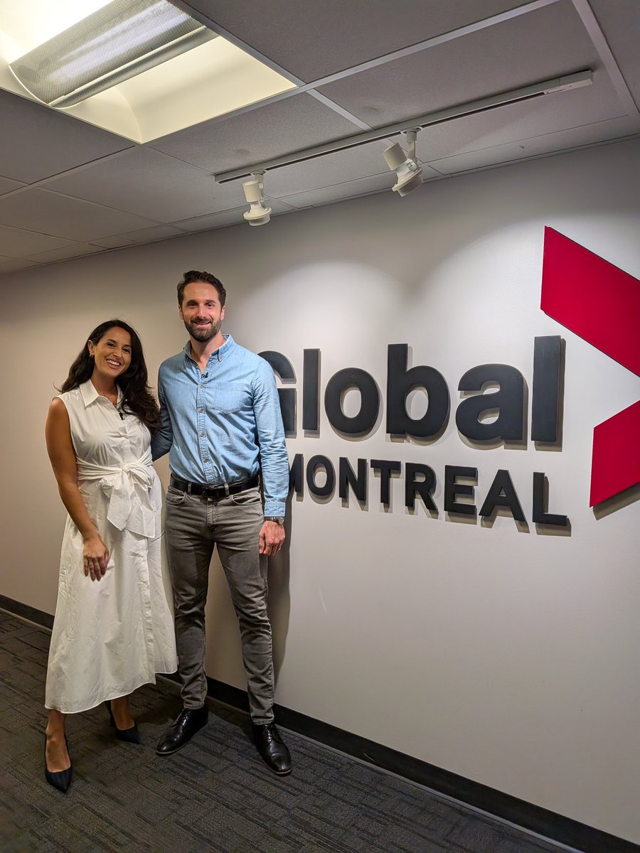 scouf's tweet photo. Behind the scenes of my @global_montreal morning show interview with the talented @La_Casella about #GreekViper. Link in bio for Full Interview. https://t.co/1SyELfPGX6
