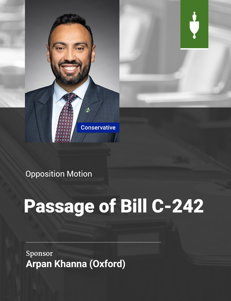 🚨#BREAKING: Parliament has voted down our Conservative motion to stop the revolving Liberal door of letting violent repeat offenders back onto our streets.

I will continue to fight for you, Kitchener. I hear you, and I am here FOR you.