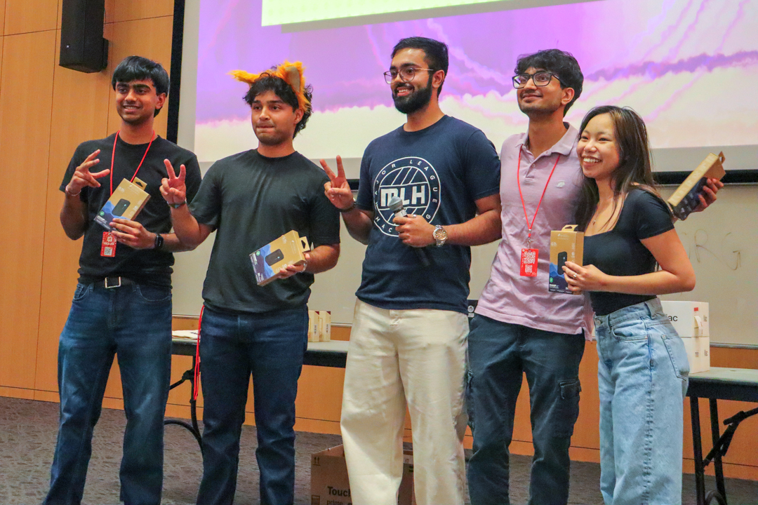 cseuta's tweet image. A huge congrats to a few of our HackUTA winners 🎉 and a big thank-you to everyone who participated! Your creativity, teamwork, and Maverick spirit made this year’s hackathon a huge success. We can’t wait to see what you build next! 🚀💻 #HackUTA #UTACSE #MavPride