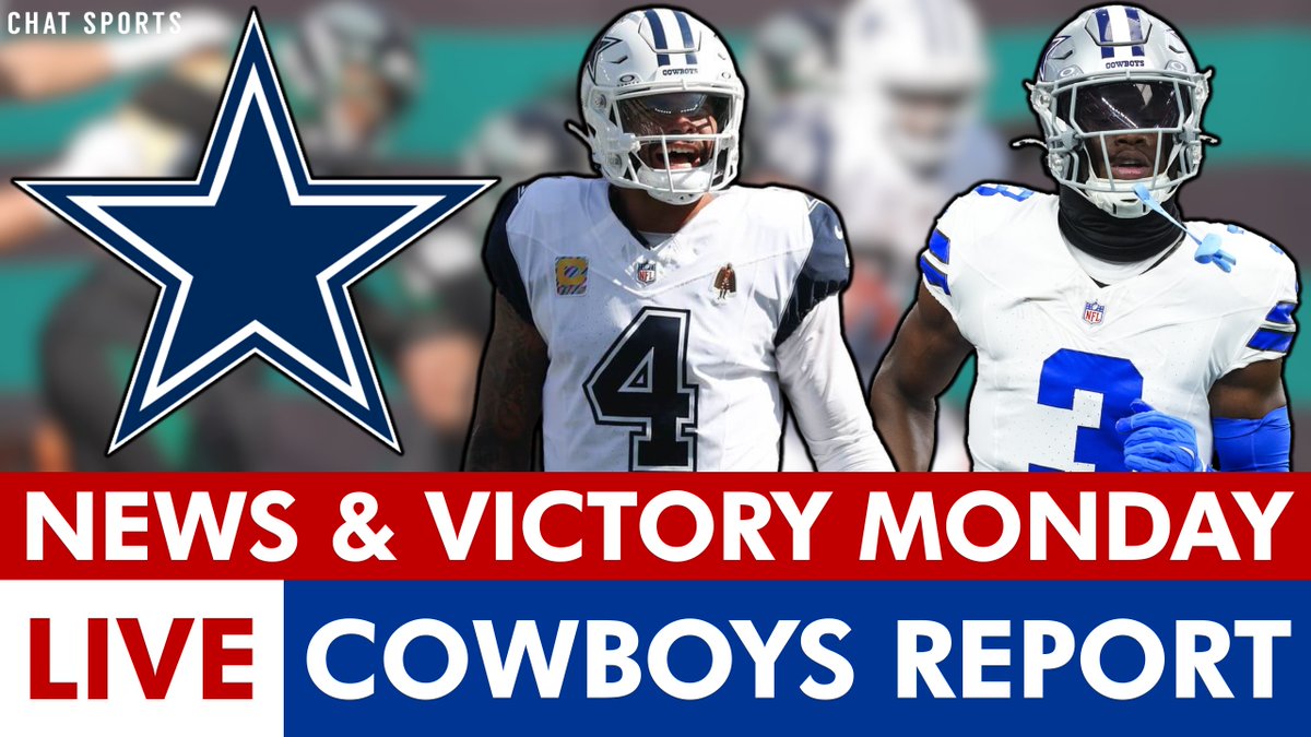 Another LIVE Cowboys Report! 

- More news after Week 5
- Mailbag
- Can Dallas find another pass rusher? 
- And more!

WATCH: youtube.com/live/5ETUjSWUE…

<a href="/ChatSports/">Chat Sports</a> <a href="/aydenparece/">Ayden Parece</a>