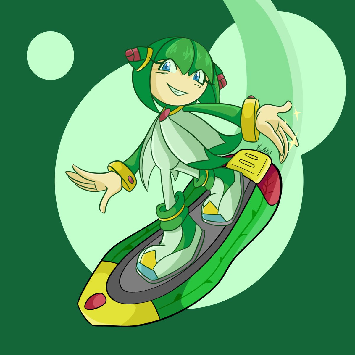 Posting both versions I did of this art for SaveCosmo so yall can eat something from my page or smth idk I’ve been busy with college :P