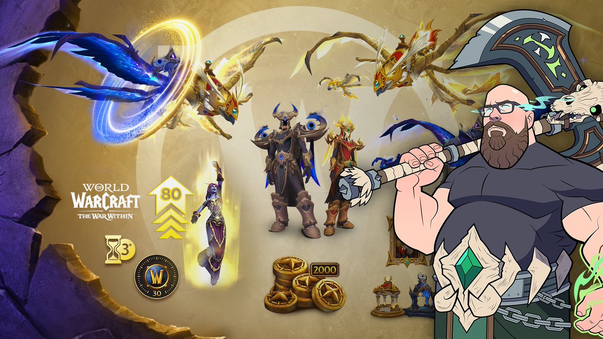 Let’s share some Midnight love! I’m giving away World of Warcraft: Midnight Epic Edition. One giveaway per month until the pre-patch. 

✅ Follow
❤️ Like
🔁 Repost
💬 Comment your Main Class for Midnight

📌 Winner selected on November 6th, good luck!