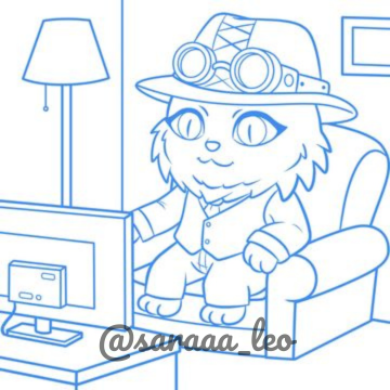 Made this chibi for my bestie <a href="/Oreflam2/">Sorcerer_Lynx</a> 

#artmoots #saraaa_art #Vtuber