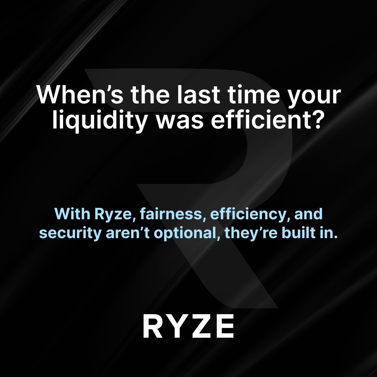 When was the last time your liquidity was truly efficient?

Today, most liquidity doesn’t.

It's either concentrated, needing frequent rebalancing, or not concentrated and thus underutilized.

It’s time for something better.