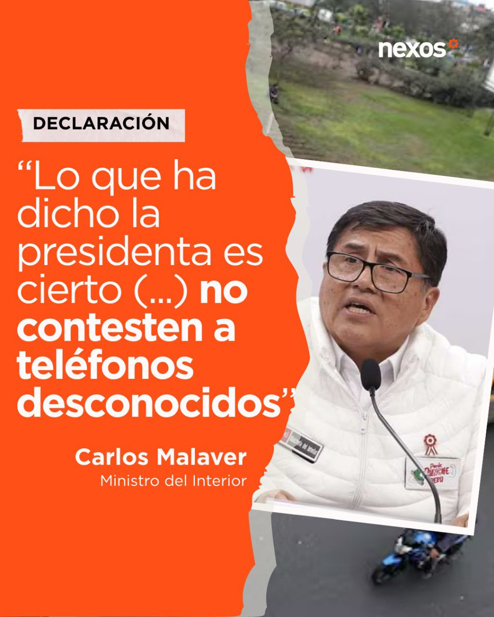 #Política | La presidenta de la República, Dina Boluarte, se manifestó a raíz del paro de transportistas convocado para este lunes 6 de octubre.