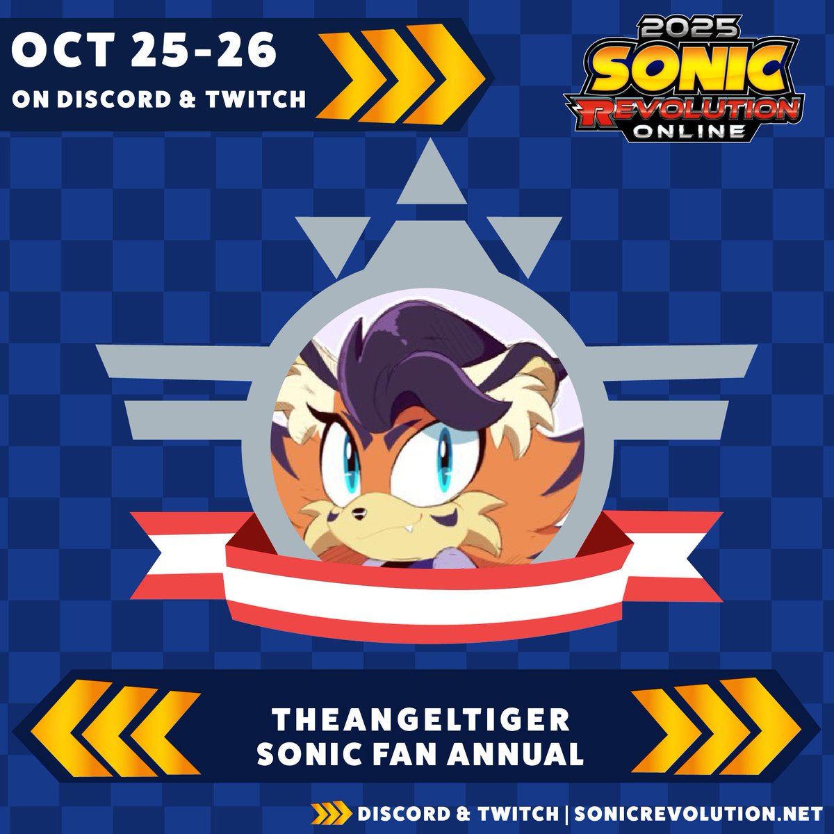 Sonic Revolution (@sonicrevolt) on Twitter photo 📣GUEST ANNOUNCEMENT📣
Welcome <a href="/TheAngelTiger/">💜🪽ʚ Haruki ɞ🪽💜</a> to Sonic Revolution 2025 Online! Please give them a warm welcome!
Stay tuned for more guest announcements! 👀 📣GUEST ANNOUNCEMENT📣
Welcome <a href="/TheAngelTiger/">💜🪽ʚ Haruki ɞ🪽💜</a> to Sonic Revolution 2025 Online! Please give them a warm welcome!
Stay tuned for more guest announcements! 👀