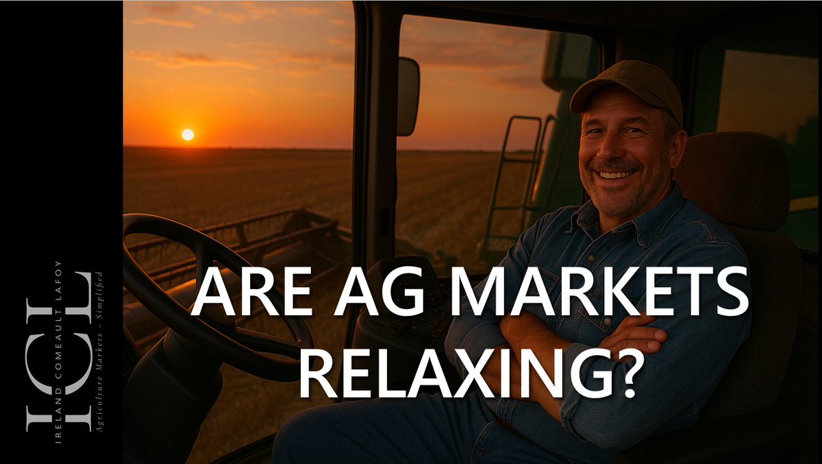 Are ag markets finally relaxling?
youtu.be/Mzejcxx-iC4
#canola #wheat #soybeans #farming