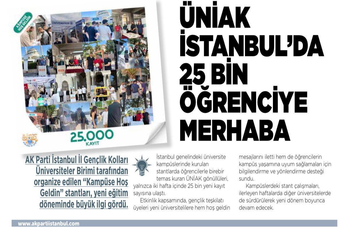 AK Bülten’deyiz!  🙋🏻‍♀️🗞️

akpartiistanbul.com/ak-bulten/68e3…