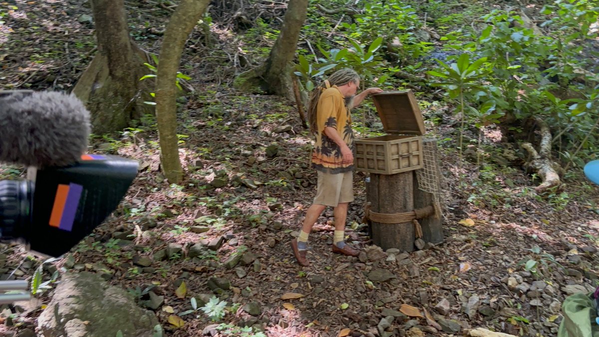 Psst… I followed Matt around on an extended (and ultimately unsuccessful) idol hunt on day 2 of #Survivor49. Dude was getting after it!