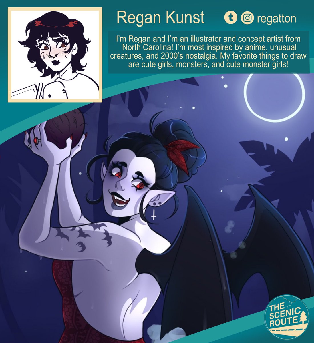 Take a walk with us and wave hello to our first round of artist spotlights! 

Featured in this post are Meredith Griebe, Mackenzie Reagan-Hadley, and Regan Kunst! 

#zine #zinemaking #zineart #backgroundart #artistspotlight #illustration
