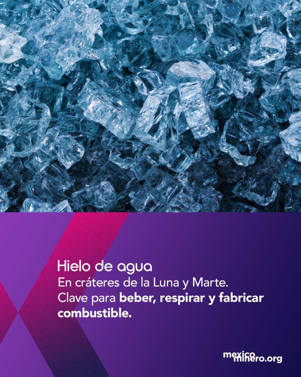 Bajo el lema de “vivir en el espacio” comienza la Semana Mundial del Espacio 2025
¿La clave para lograrlo? Minerales.

Del regolito que puede darnos oxígeno y metales, al hielo que será agua y combustible, hasta los materiales que aún deberán viajar desde la Tierra.
La minería