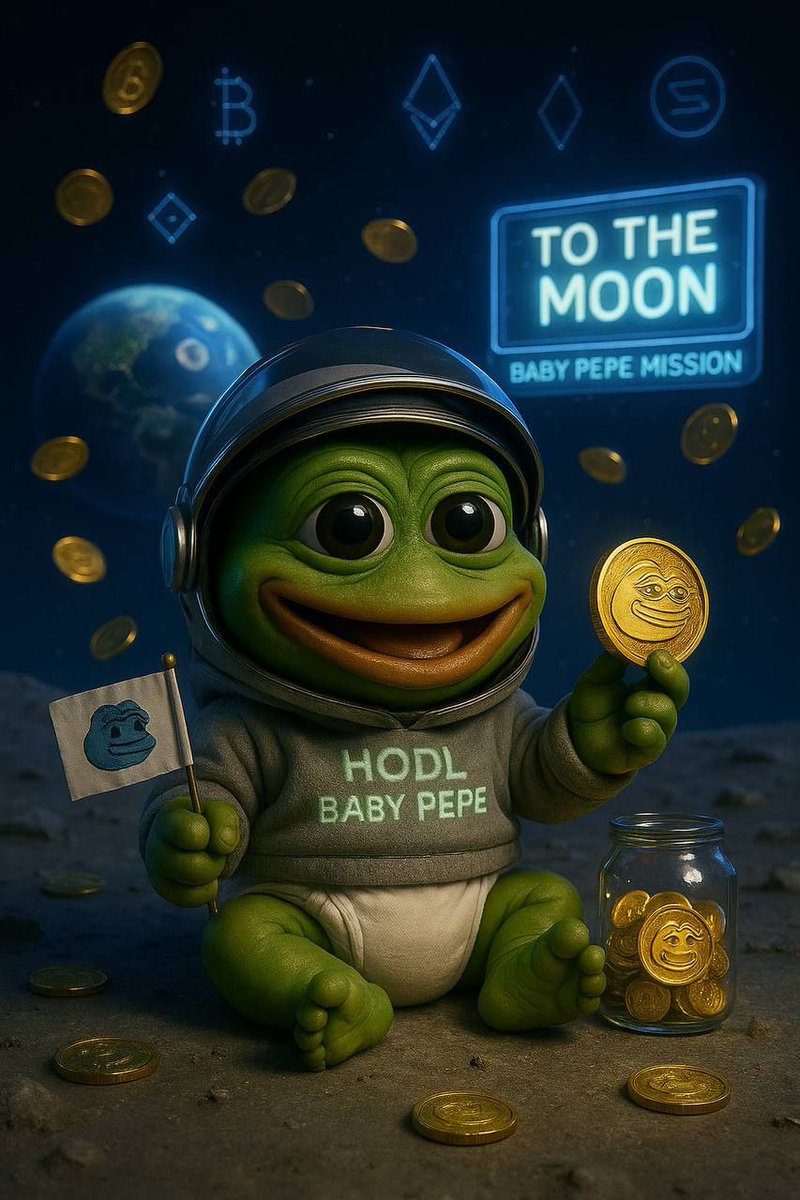 MattShiller_'s tweet image. ⚡️🐸 BABY PEPE HAS ARRIVED! 🐸⚡️

The cutest degen on Solana is here to take over! 💚
Don’t miss your chance to ride with the next MEME KING 👑🚀

💎 Name: Baby Pepe
💎 Ticker: $BABYPEPE
💎 CA: QV3yLRBqp5WkqLLrtEHzQC28GTWNFVSu2ofrwHGdaos

📊 Chart: dexscreener.com/solana/mfB7BAV…

🌍…