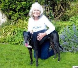 Remembering Dame Jilly Cooper**
We are deeply saddened by the passing of Dame Jilly Cooper, Patron and friend of Greyhounds in Need.  Our heartfelt condolences go to her family and loved ones. #DameJillyCooper