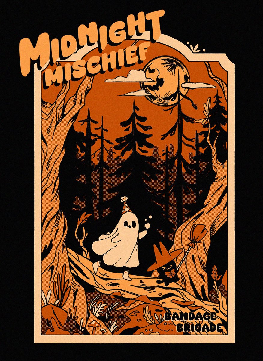 We're causing some midnight mischief!! Halloween is coming real soon 🎃