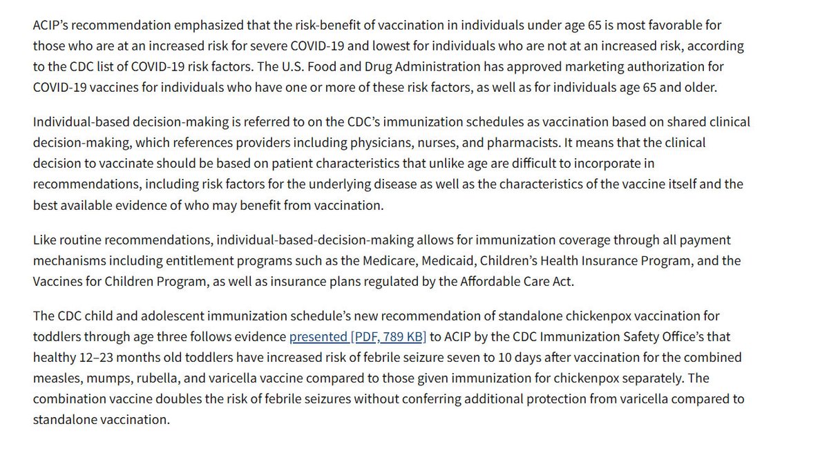 RetsefL's tweet image. The decision of the Deputy Secretary @HHS_Jim to adopt the ACIP recommendation of individual-decision making for the COVID vaccines brings back principles of personalized, modern &amp;amp; ethical medicine to public health vaccination policies! 

I personally hope that @CDCgov will…