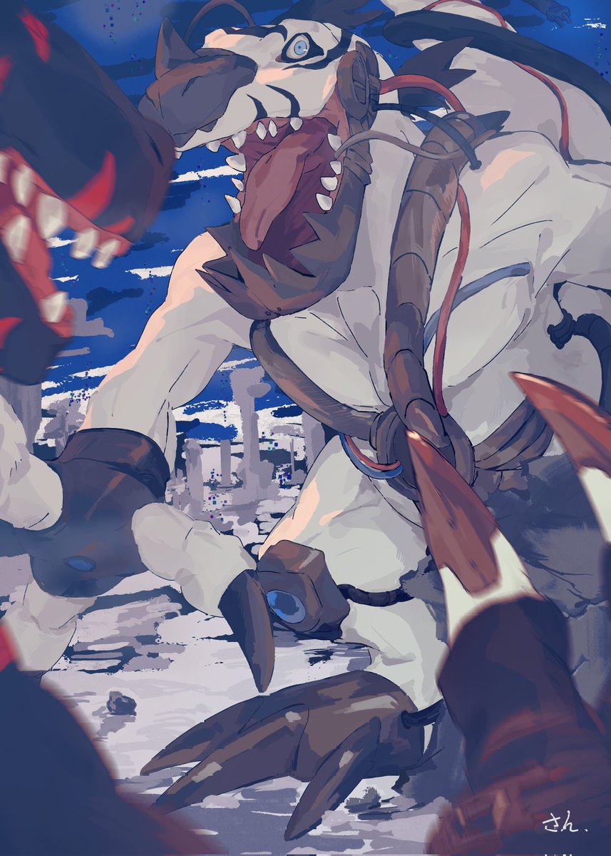 没有发的！展览结束了应该可以发了（？
#Digimon