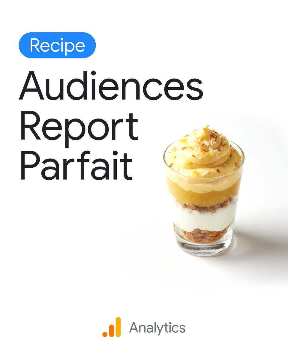 googleanalytics's tweet image. Who are your most engaged and valuable visitors right now? Don&apos;t just guess who&apos;s visiting — know for sure. Here’s the perfect recipe for understanding your audience 👩‍🍳 

Get a quick read on who&apos;s shopping and how they&apos;re behaving: goo.gle/3KEWSJS