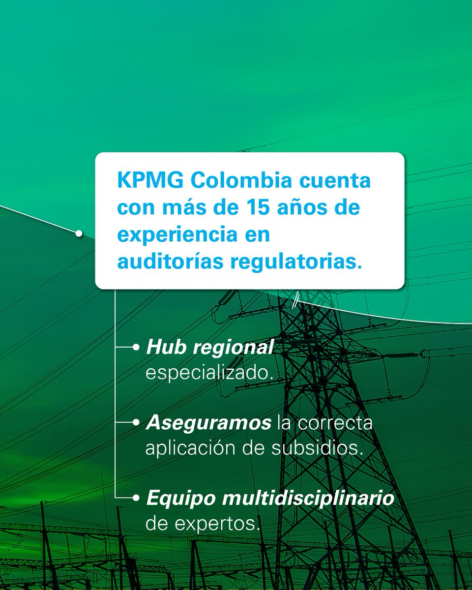 KPMG_CO's tweet image. En el sector eléctrico, las Zonas de Difícil Gestión (ZDG) representan uno de los mayores retos para garantizar un servicio confiable y sostenible. 🍃

Descubre más sobre nuestro enfoque aquí 👉🏻ow.ly/RVgN50X5QMk

#AuditoríaExterna #SectorEléctrico
#ZonasDeDifícilGestión