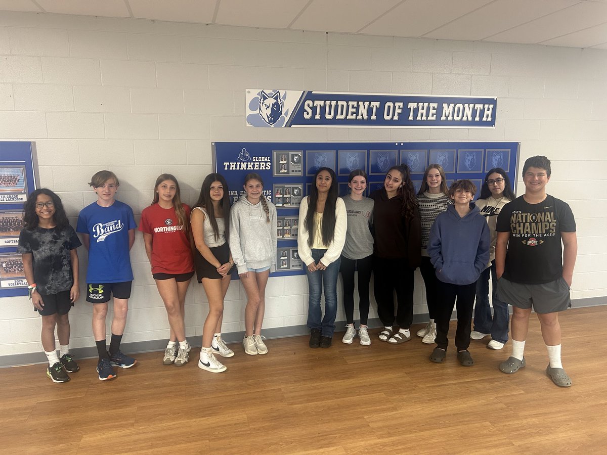 Congratulations <a href="/McCordMiddle/">McCord Middle School</a> Students of the Month! <a href="/wcsdistrict/">Worthington Schools</a>
