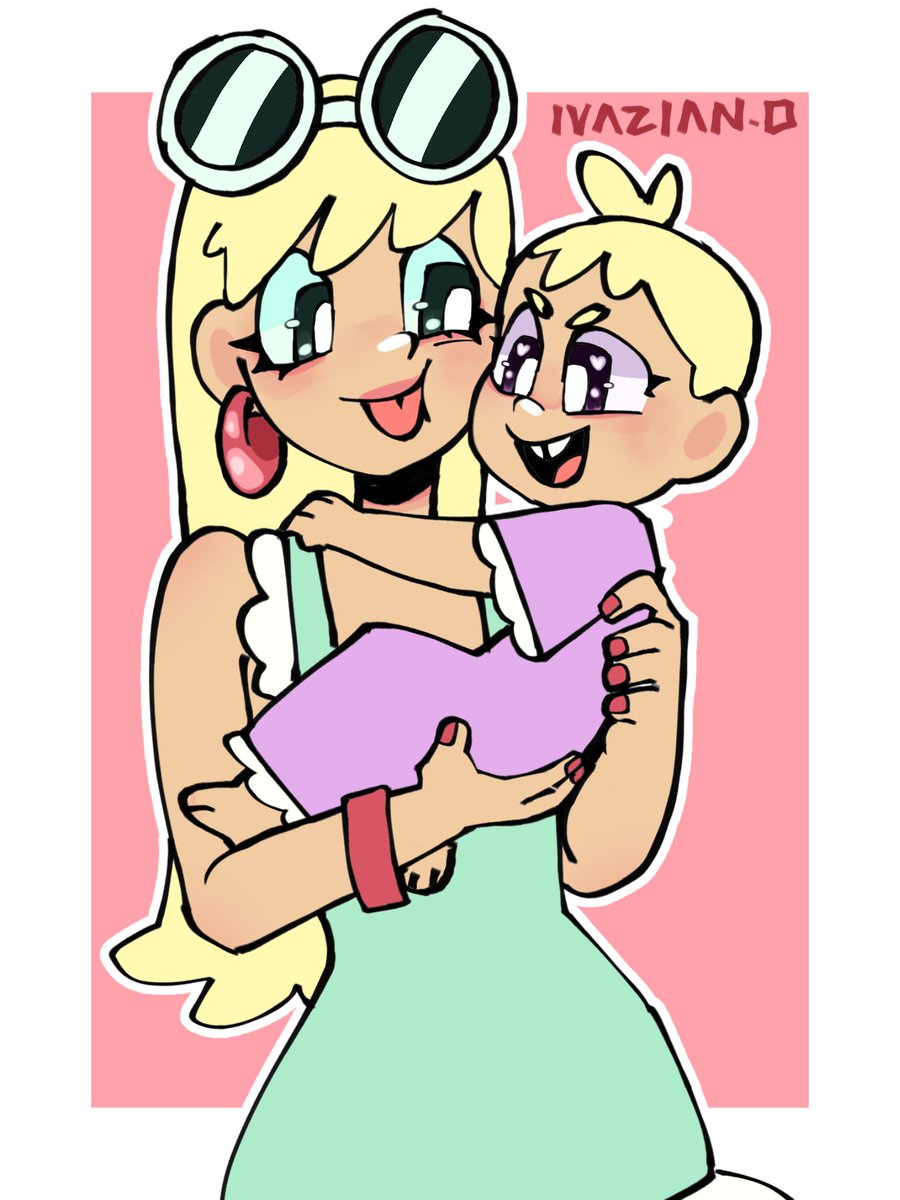 Luluconii's tweet image. Lily and leni 🩷
#LoudHouse #LeniLoud #LilyLoud #TheLoudHouse #art