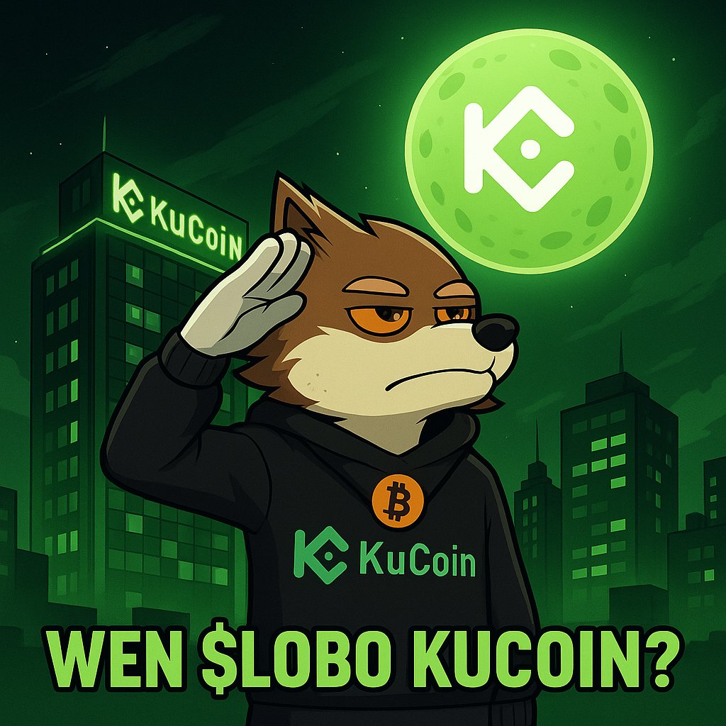 Wen $LOBO KuCoin? 🌕🐺💚