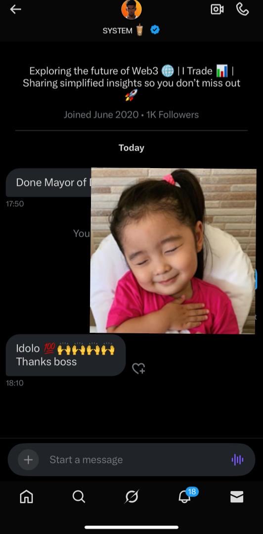 Defi_mayor7's tweet image. I’ve sent link in dm to more than 100+ persons
Still sending out as much as I can
Want all my community to earn while posting also
Who’s Still interested
Drop a comment and retweet
Make sure you’re following so I can send dm