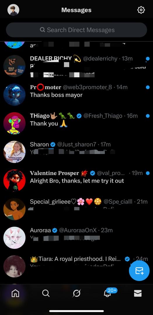 Defi_mayor7's tweet image. I’ve sent link in dm to more than 100+ persons
Still sending out as much as I can
Want all my community to earn while posting also
Who’s Still interested
Drop a comment and retweet
Make sure you’re following so I can send dm