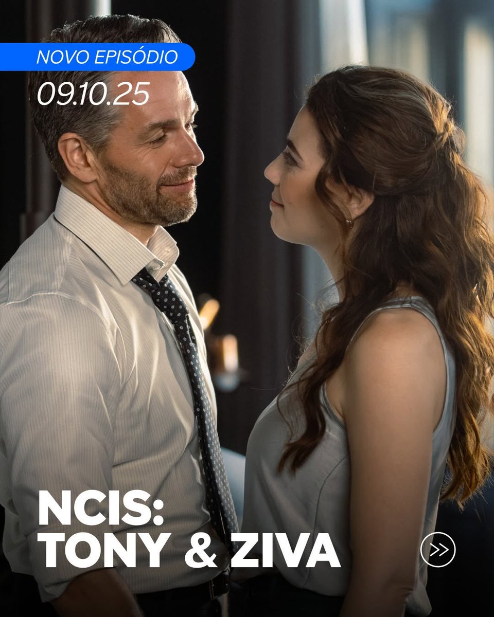 NCISTivaFans's tweet photo. Is it Thursday yet 👀 

Catch a brand new #NCISTonyAndZiva on October 9 on @paramountplus 

📸: paramountplusbr

#TonyandZiva #Tiva #NCISVerse #JulianOvenden @NBenchicou https://t.co/5TKZjGcPXS