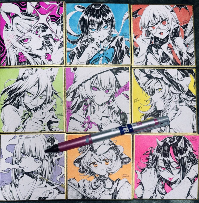 大きいのとか大人向けのは間に合えば描きます 