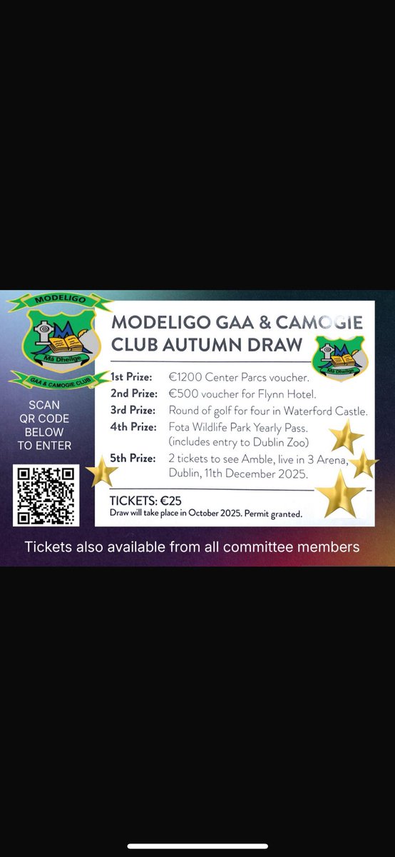 Modeligo GAA & Camogie club tweet media