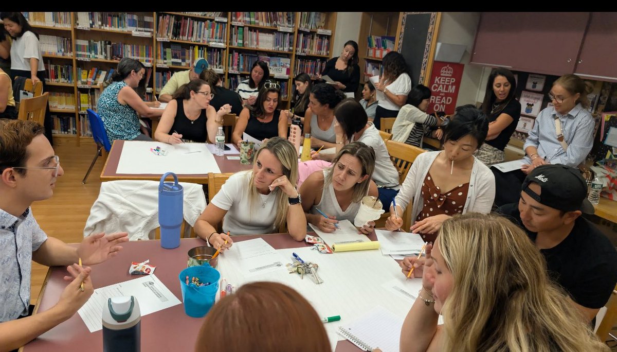 TheAPat203's tweet photo. Day 1 of our professional learning math cycle. Great collaboration with Jonathan Shaw from @D26Team to align math routines and protocols into our curriculum.  @ps203qpta @PS203Q https://t.co/ckJ4fZzUpw