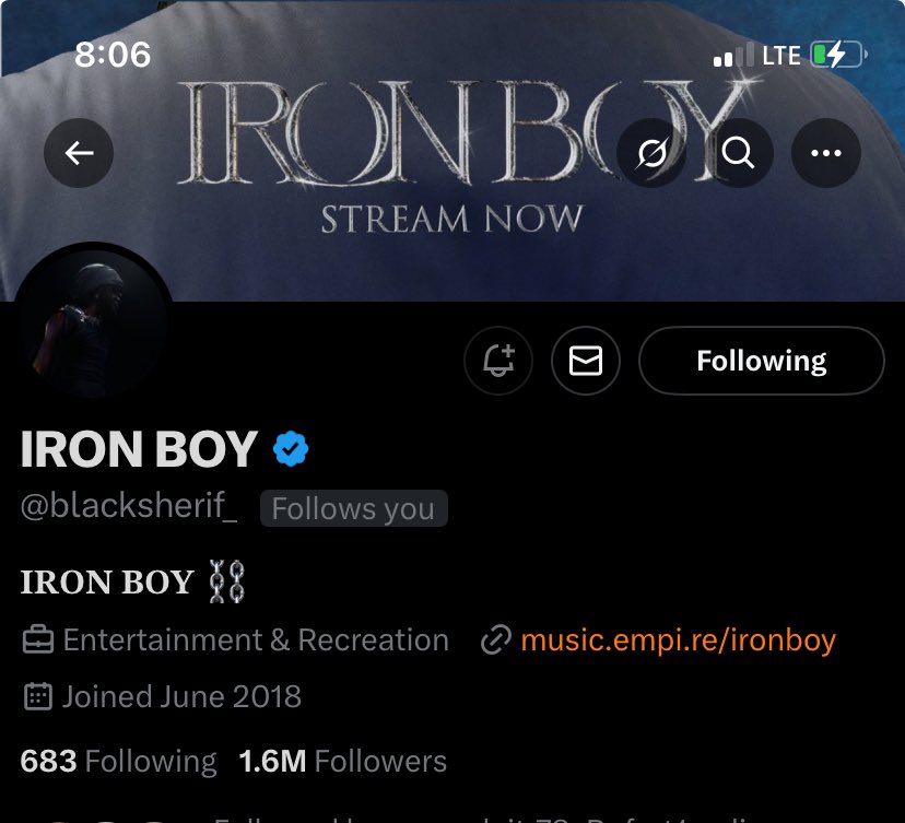 Black Sherif has followed me back again❤️❤️❤️❤️❤️❤️❤️❤️❤️❤️❤️❤️❤️❤️❤️❤️❤️but I dedicate this to My late Mom,She was a big fan of his music