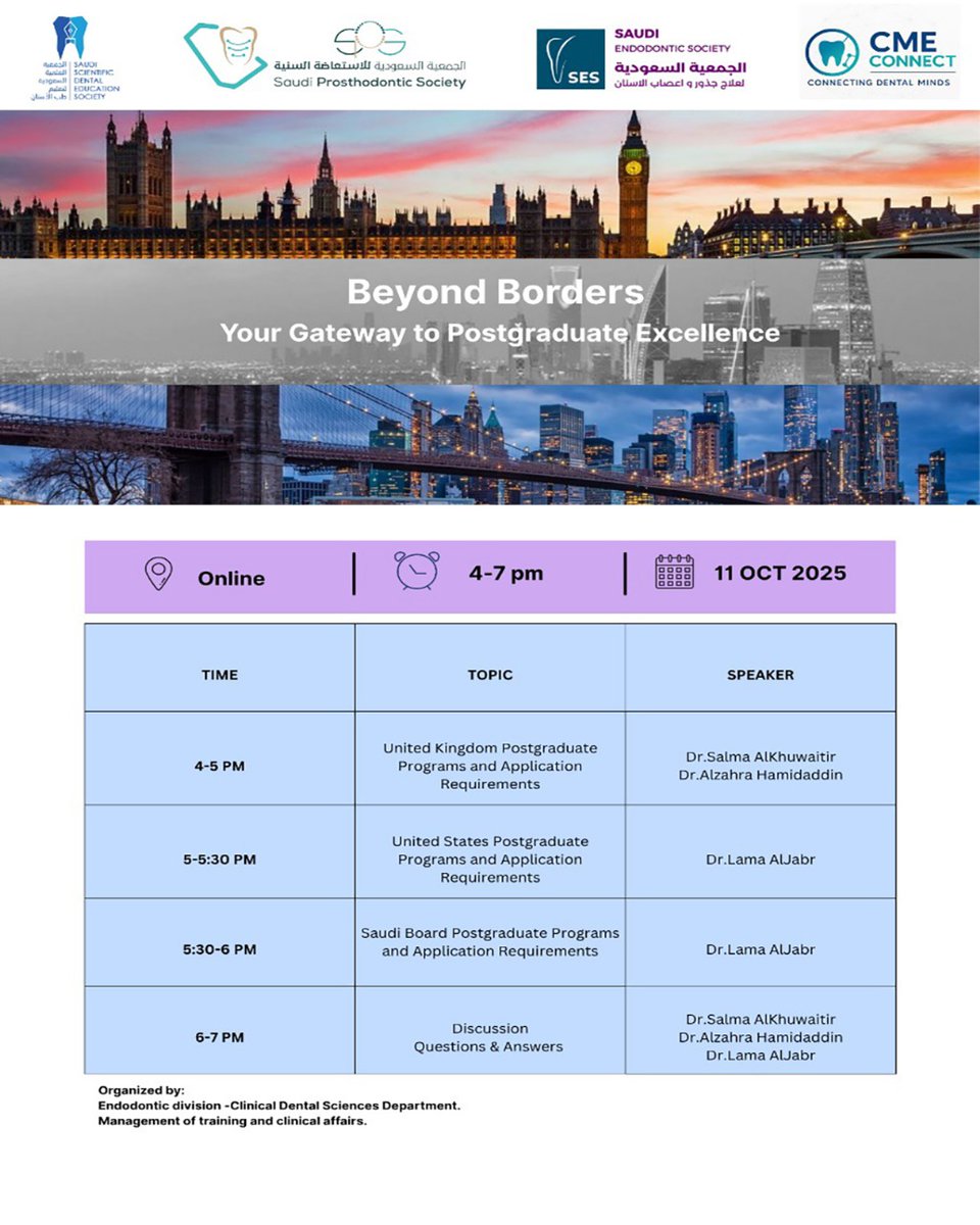 Saudi Endodontic Society tweet media