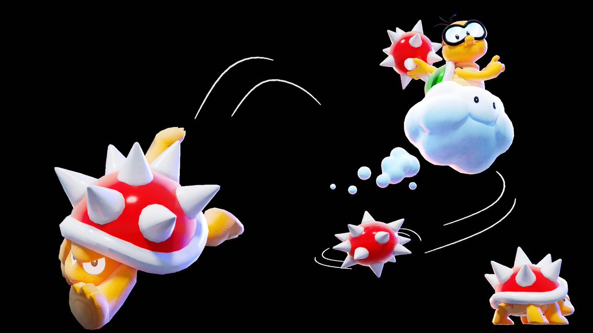 KirbyChalenger's tweet image. Lakitu and Spinies render

#SuperMario #SuperMarioBros #MarioBros #Mario #Nintendo #Blender3d #BlenderCycles #b3d