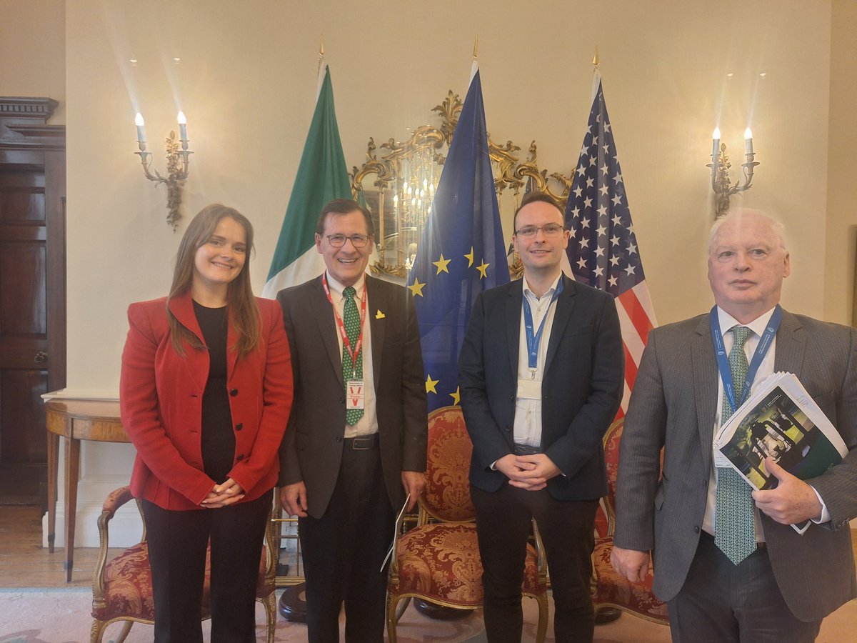 I recently attended a National Conference of State Legislators (NCSL) trip to Ireland. As the Chairman of the Wisconsin Ireland Trade Commission I felt this was an great opportunity to promote Wisconsin abroad, and to continue to make connections that can benefit Wisconsin.