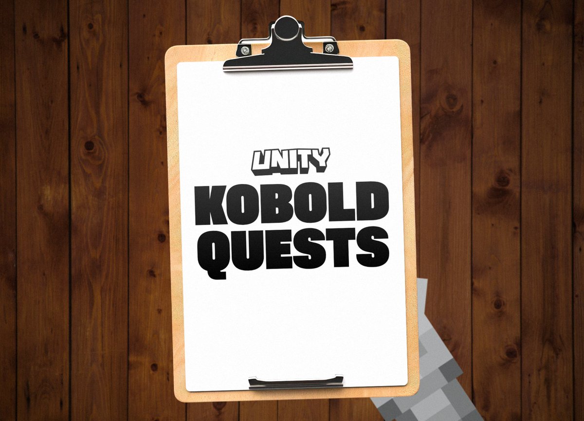 𝗞𝗢𝗕𝗢𝗟𝗗 𝗤𝗨𝗘𝗦𝗧𝗦 📜

Yeah, we fell off sooo hard we got dragged back to the Kobolds for the final month of the Unity’s existence.

Quests are available in the Unity Newsletter in-game and in the replies for viewers to get an early look ⬇️