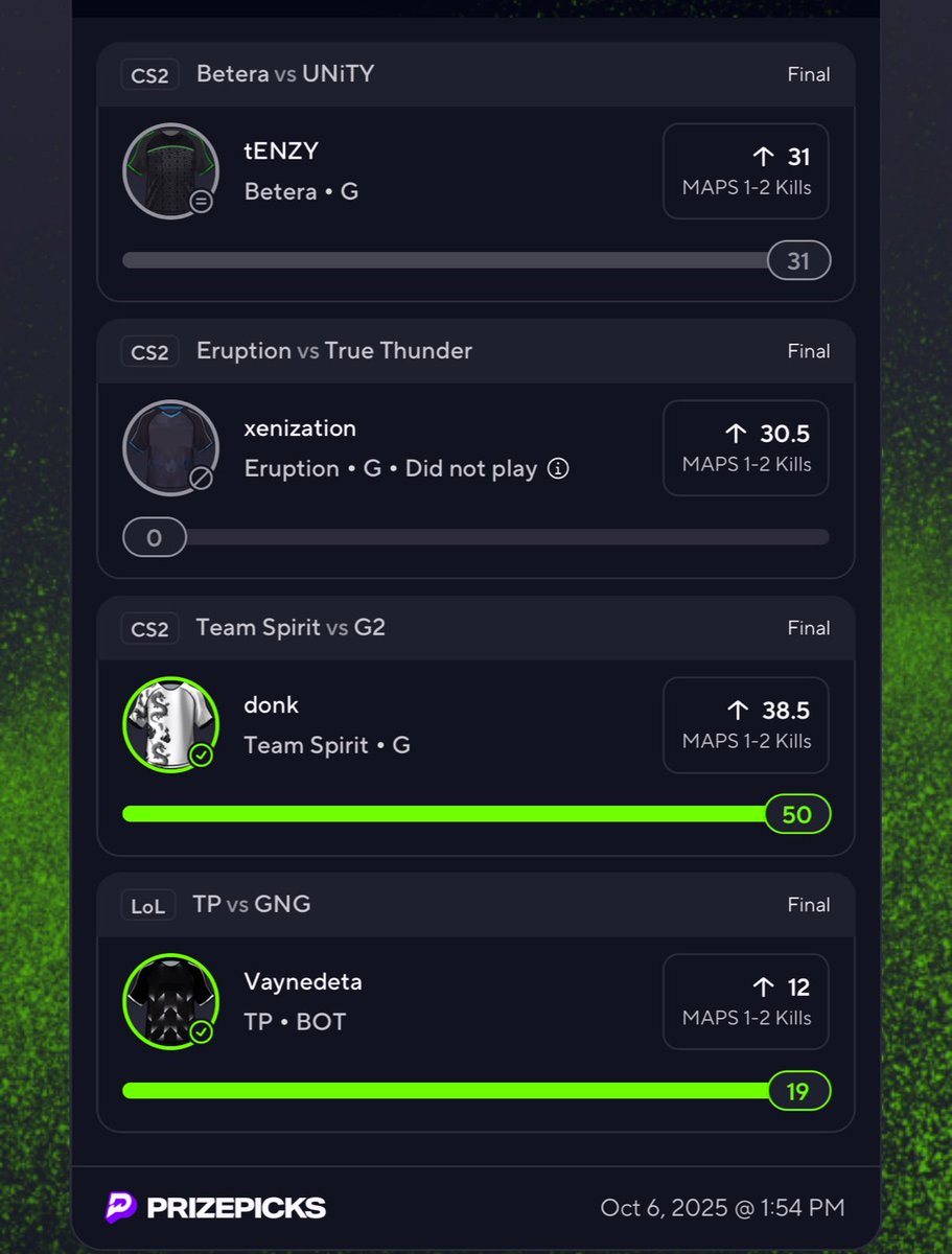 CosmoDFS's tweet image. DISCORD JUST SPAZZED. 🤑🤑
✅ 1U PrizePicks
✅ 1U PrizePicks
✅ Ladder Challenge
✅ Moneyline 2U
25% OFF ➡️ whop.com/checkout/plan_…