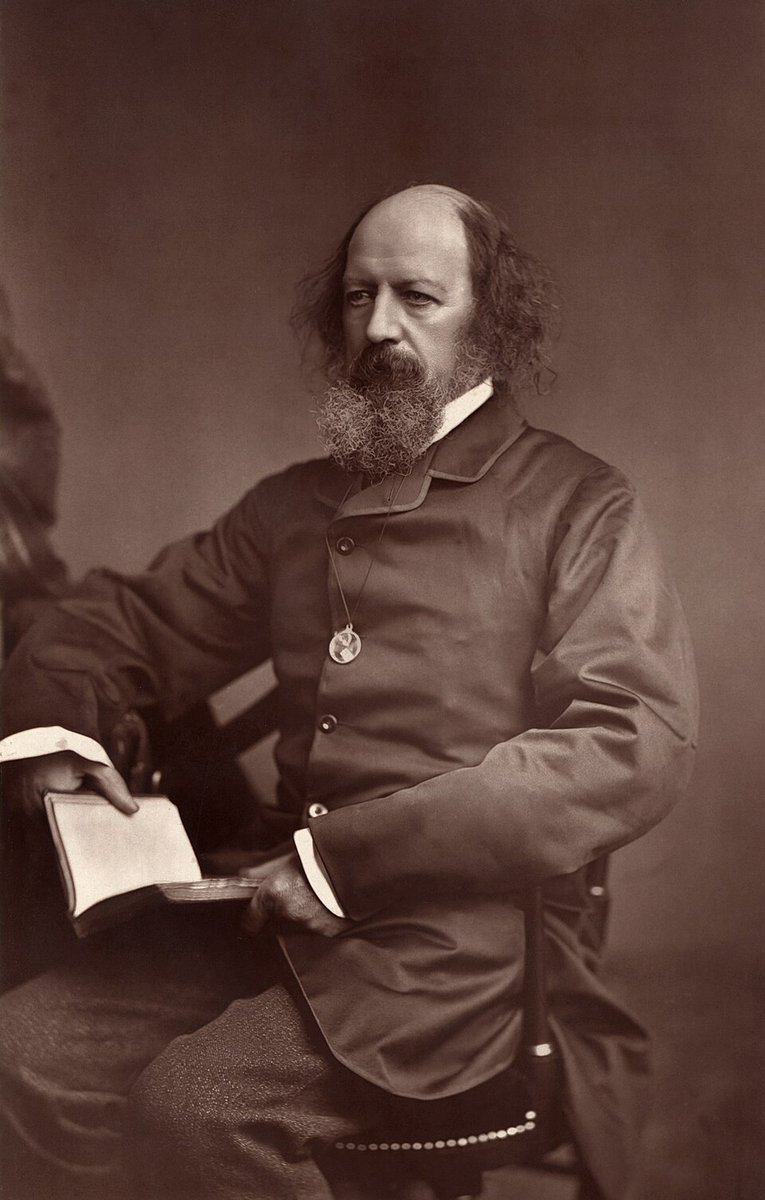 On this day in 1892, Alfred, Lord Tennyson passed away.

LM Montgomery was an avid reader of Tennyson, and admired his work.

She even gave a nod to Tennyson in "Anne of Green Gables" by having Anne and her friends act out "Lancelot and Elaine"

📸wikipedia