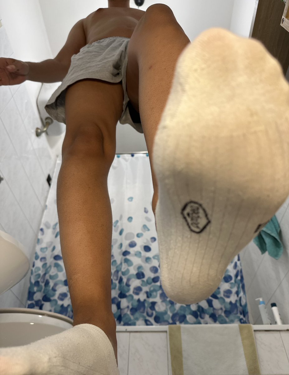 giant_nicoo's tweet photo. I saw you sniffing my socks after the gym. Go on, tell me how they smell now, nerd. https://t.co/QBQaA1DtBG