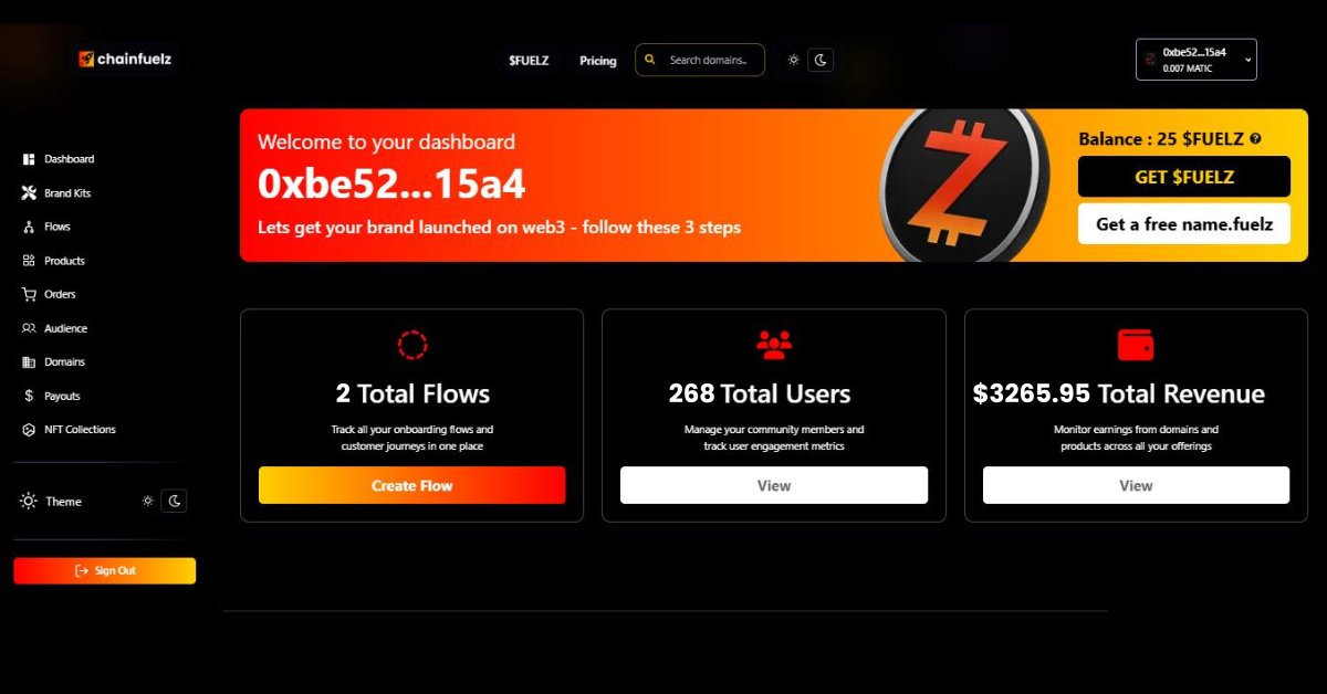 🚀We just launched our new pricing plans — so any brand, any size can start building on-chain.

Start for free by reserving or minting your .brandname (own it for life) on <a href="/0xPolygon/">Polygon | POL</a> 

Create blockchain landing or product pages that link products to NFTs, give users wallets +