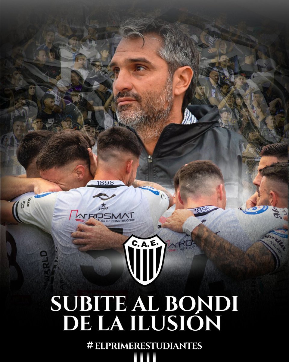 EstudiantesOK's tweet photo. Este bondi va para adelante... 🖤💪

#ElPrimerEstudiantes https://t.co/tjLltNo0il