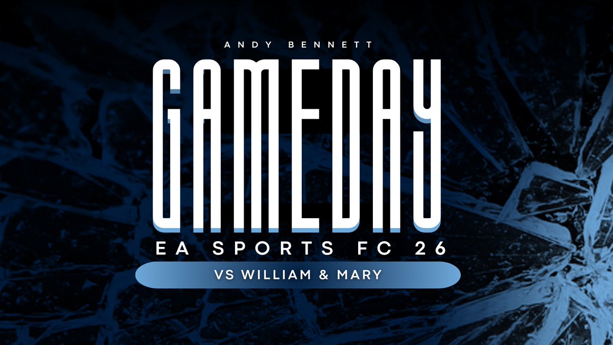 ECAC FC 26
🆚: William &amp; Mary
🕔: 5:00 p.m.
🎥: twitch.tv/bushnellesports