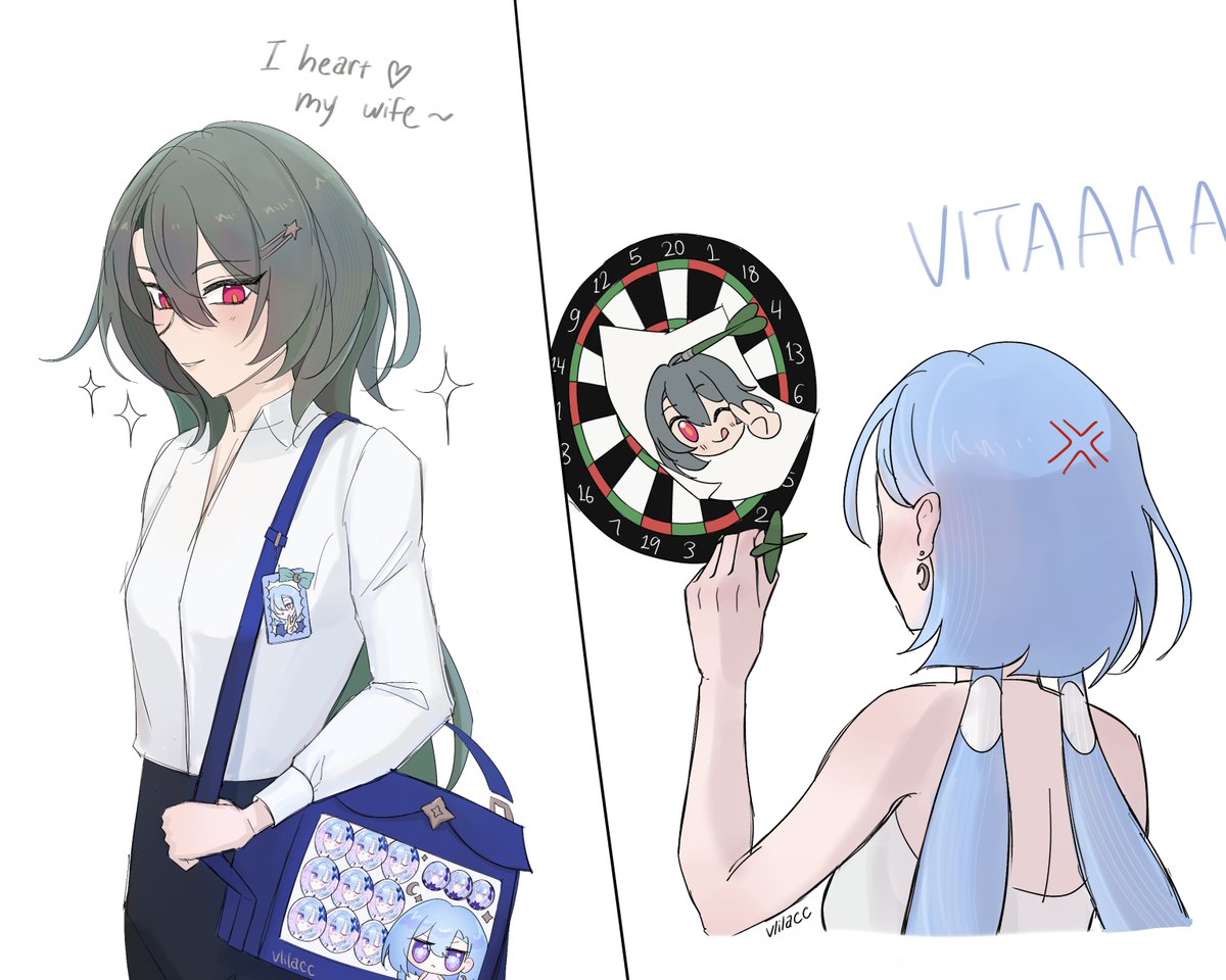 vlilacc's tweet photo. A difference in attitude #vitaseo #honkaiimpact3rd https://t.co/y4Iecnggtg