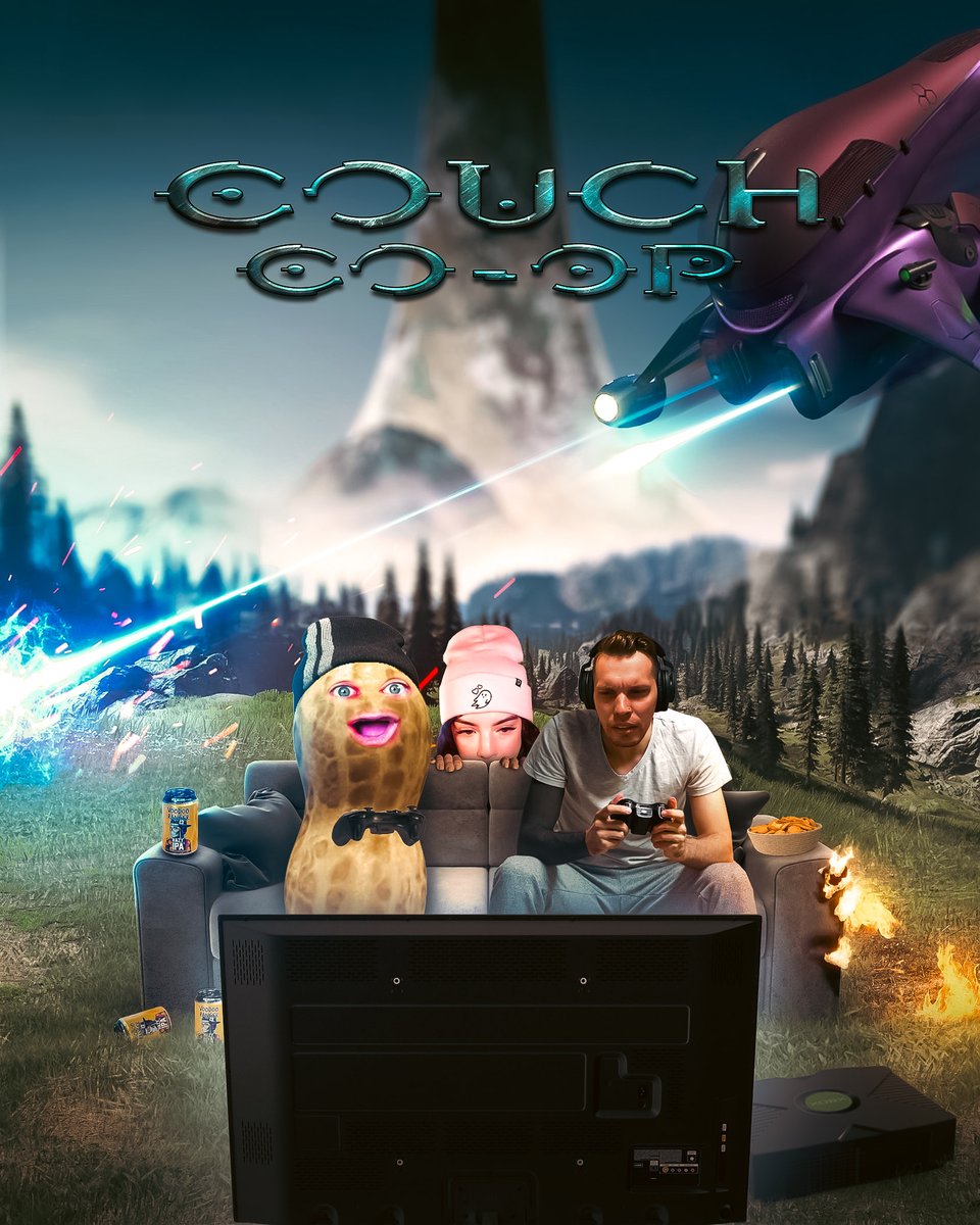 theburntpeanut's tweet image. MASSIVE COUCH CO-OP STREAM TONIGHT (10/6) (7pm ct) w/ @OfficerFatassTV

ALL HALO GAMES IN THE MCC IN A ROW, ONE STREAM, ON LEGENDARY

Halo: Combat Evolved
Halo 2
Halo 3
Halo 3: ODST
Halo: Reach
Halo: 4

Featuring @RNGingy &amp;amp; @RSPN_Hideouts Once Halo 1 &amp;amp; 2 Are Complete