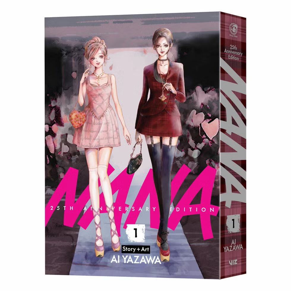 Tokanim_FR's tweet photo. 🚨 Une superbe couverture exclusive en collaboration avec Vivienne Westwood pour le tome 1 de la nouvelle édition du manga Nana aux États-Unis ! https://t.co/dg4FRIZAGE