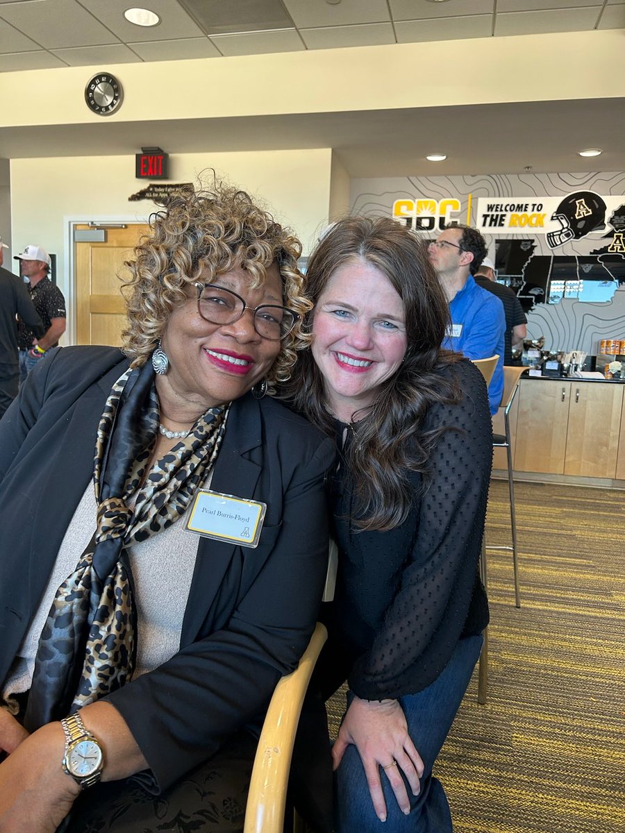 She’s a passionate public servant and always keeps an eye on me! Thanks for your friendship &amp; support of <a href="/appstate/">Appalachian State</a> Governor Pearl Burris Floyd. <a href="/uncsystem/">UNC</a> #nc